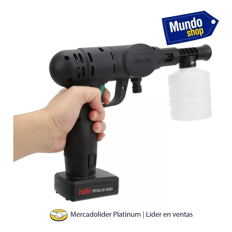 Hidrolavadora Inalámbrica 300w De Alta Presión 3 Niveles Col Hidrolavadora Inalámbrica 300w De Alta Presión 3 Niveles Col