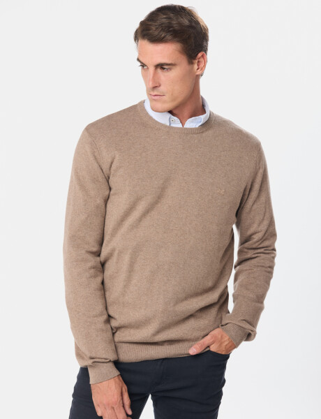 BUZO TEJIDO CASHMERE Beige