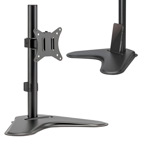 Soporte Monitor Brateck Base 17"-32" Ergonomico Ajustable Color Negro