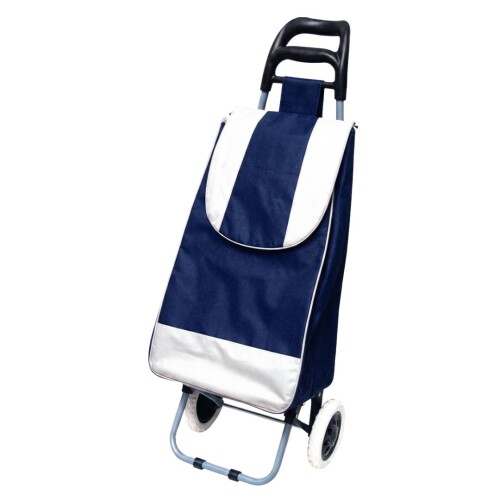 Carro de Compras con Ruedas para Mandados Azul