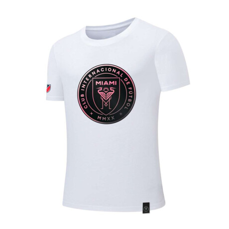 Remera Inter Miami de Niños Blanco
