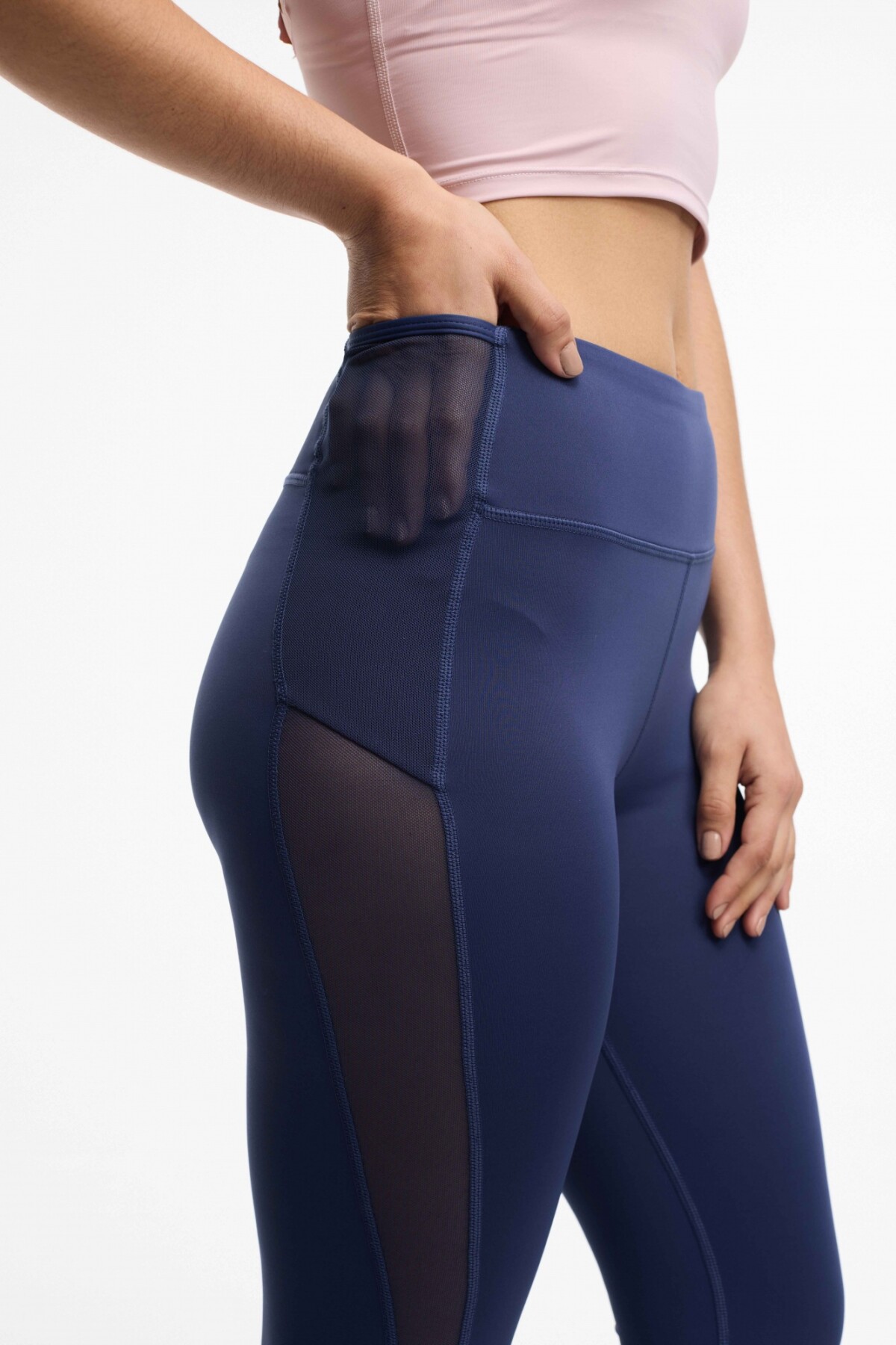 Calza Aya Azul Marino