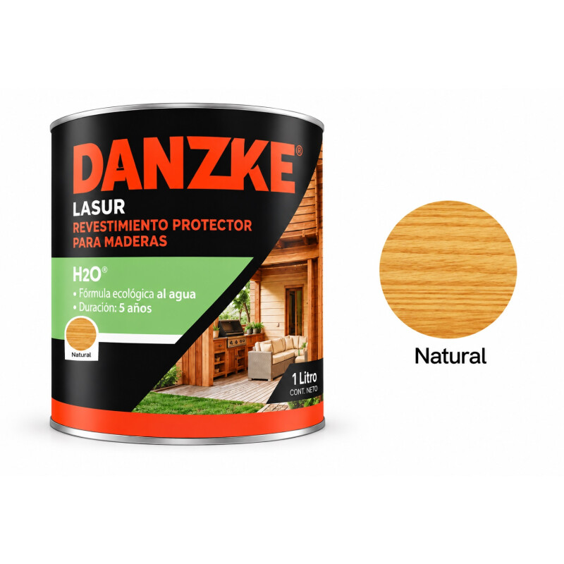 Danzke H2O Satinado 1l Natural