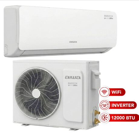 AIRE ACONDICIONADO AIWA MOD. AW12INV50WF 12.000 BTU AIRE ACONDICIONADO AIWA MOD. AW12INV50WF 12.000 BTU