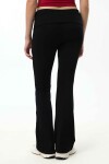 Calza Wide Leg Negro