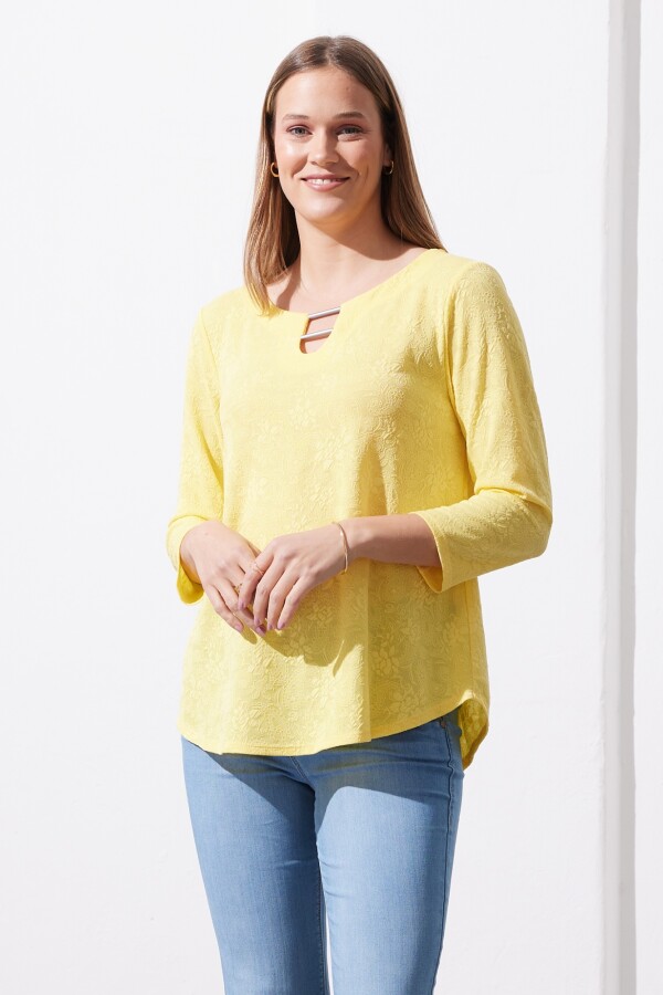 Blusa Labrada AMARILLO