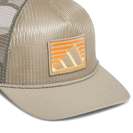 Gorra Mesh 5 Panel Rope de Hombre Crema