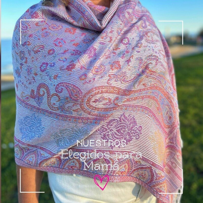 PASHMINA Rosado Claro