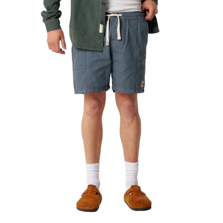 Bermuda Critical Slide All Day Canvas Azul