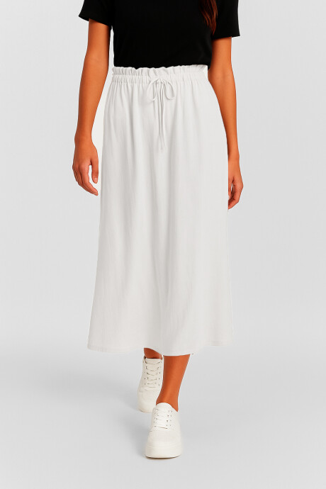 Falda Velya Marfil / Off White