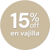 15%OFF VAJILLA