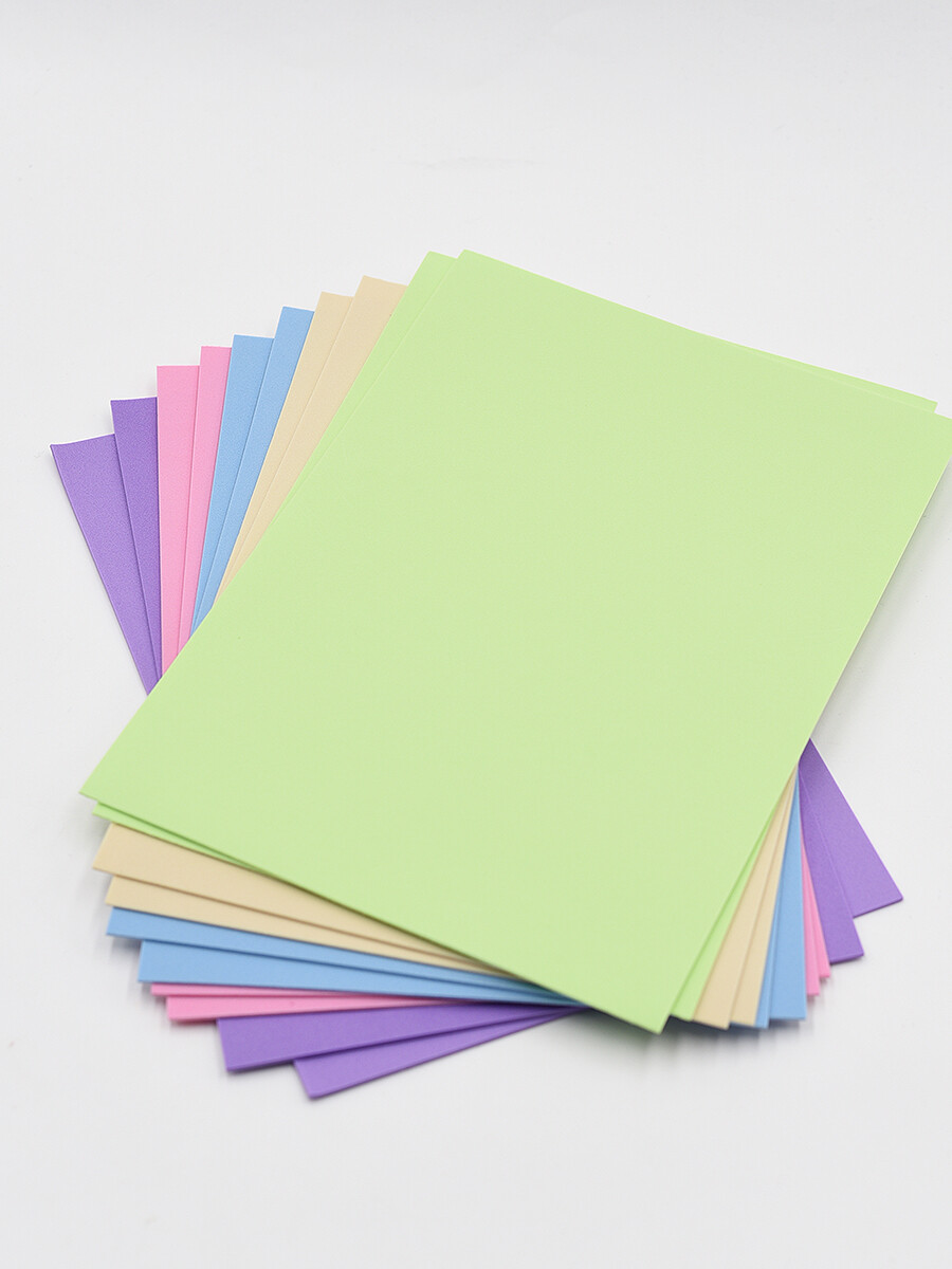 BLOCK GOMA EVA PASTEL A4 - MULTICOLOR 