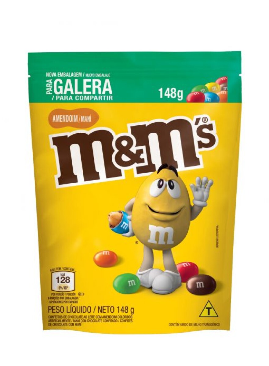 Maní con Chocolate M m Peanut 148GR 