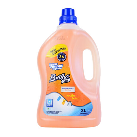 DETERGENTE LIQUIDO P/ROPA BRILHASUL 3L GLICERINA DETERGENTE LIQUIDO P/ROPA BRILHASUL 3L GLICERINA