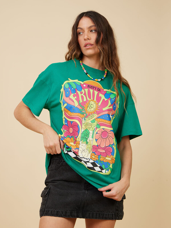 T-SHIRT TROCAY RUSTY Esmeralda