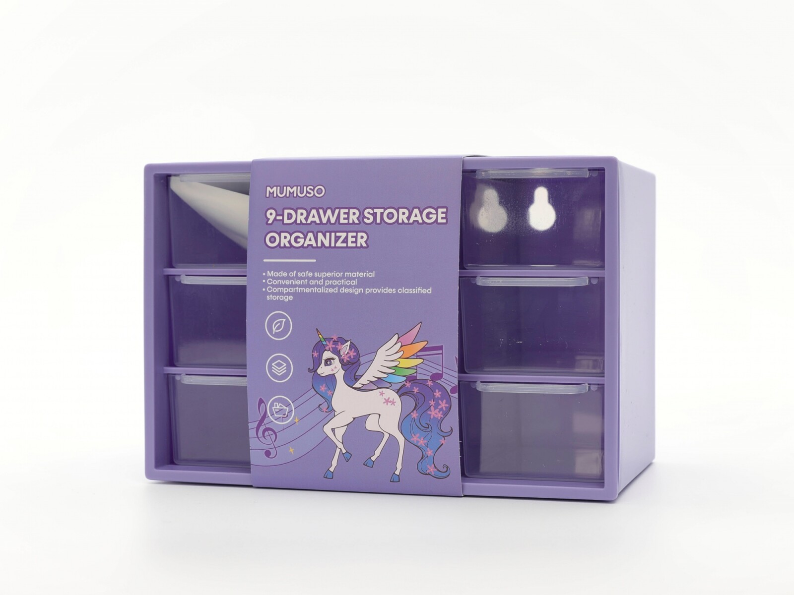 ORGANIZADOR DE 9 CAJONES UNICORNIO DE ENSUEÑO 