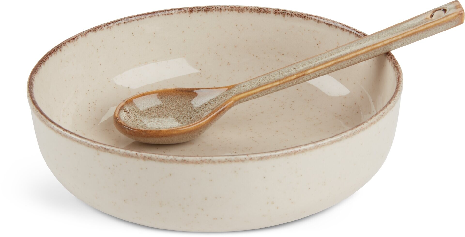 Bol FERDUS Ø15cm gres porcelánico beige 