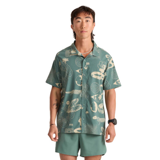 Camisa Roark Bless Up Trail - Verde Camisa Roark Bless Up Trail - Verde