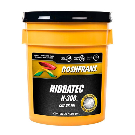 LUBRICANTE HIDRAULICOS - HIDRATEC H-300 ISO VG68 19LTS. ROSHFRANS LUBRICANTE HIDRAULICOS - HIDRATEC H-300 ISO VG68 19LTS. ROSHFRANS