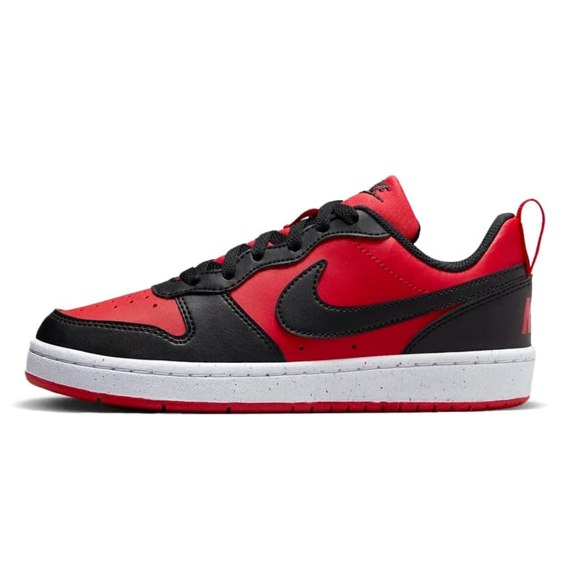Championes Nike Court Borough Low de Ninos DV5456 600 Rojo negro