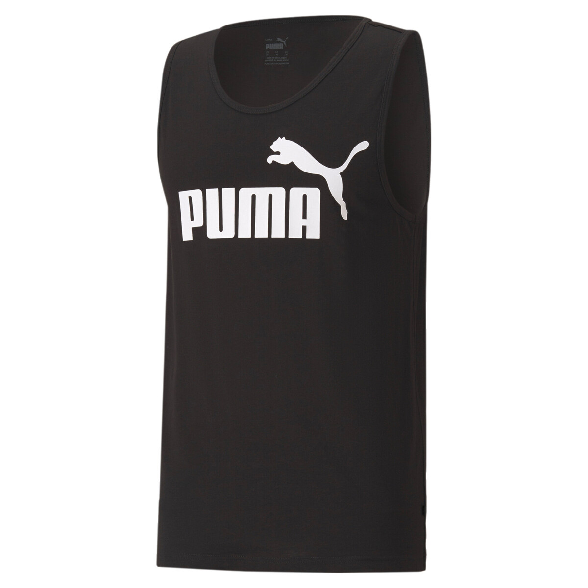 Camiseta Essentials Tank de Hombre - Negro 