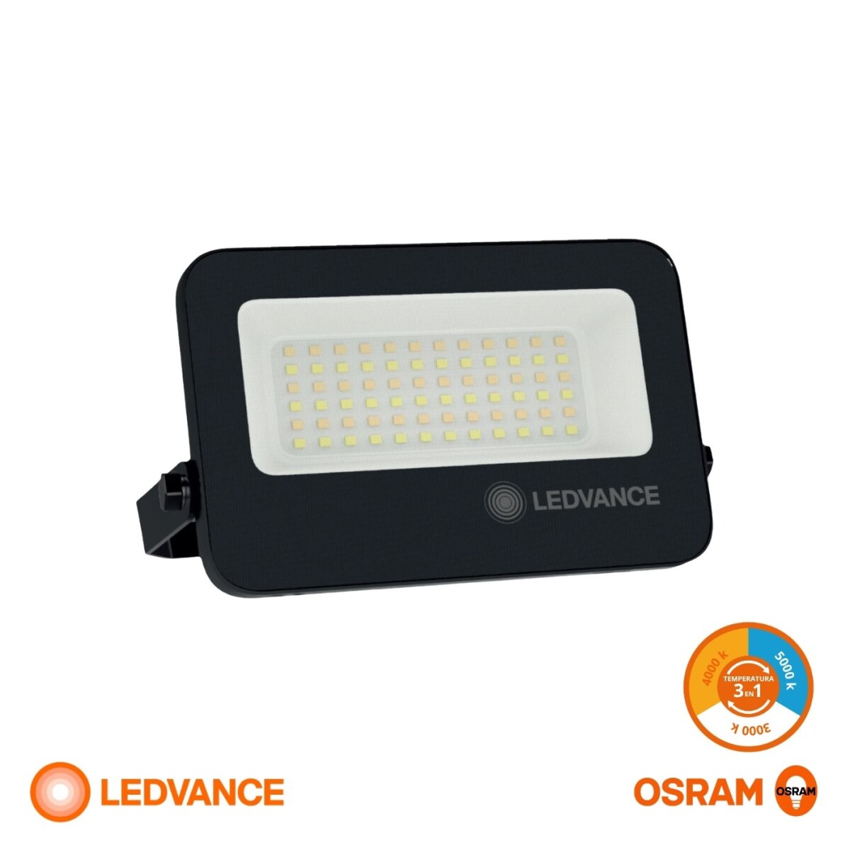 Foco LED LEDVANCE Compact IP66 30W CCT Negro 