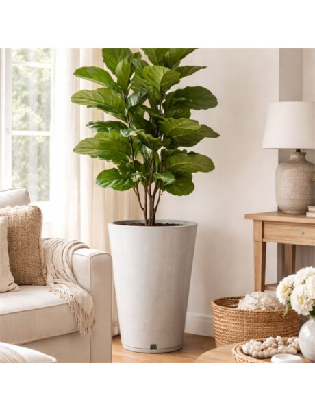 MACETA 38X57CM GENEBRA MARMORATO BLANCA MACETA 38X57CM GENEBRA MARMORATO BLANCA