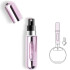 Mini Botella Atomizadora De Perfume Portátil Recargable X2 Color Variante Rosa Metalico