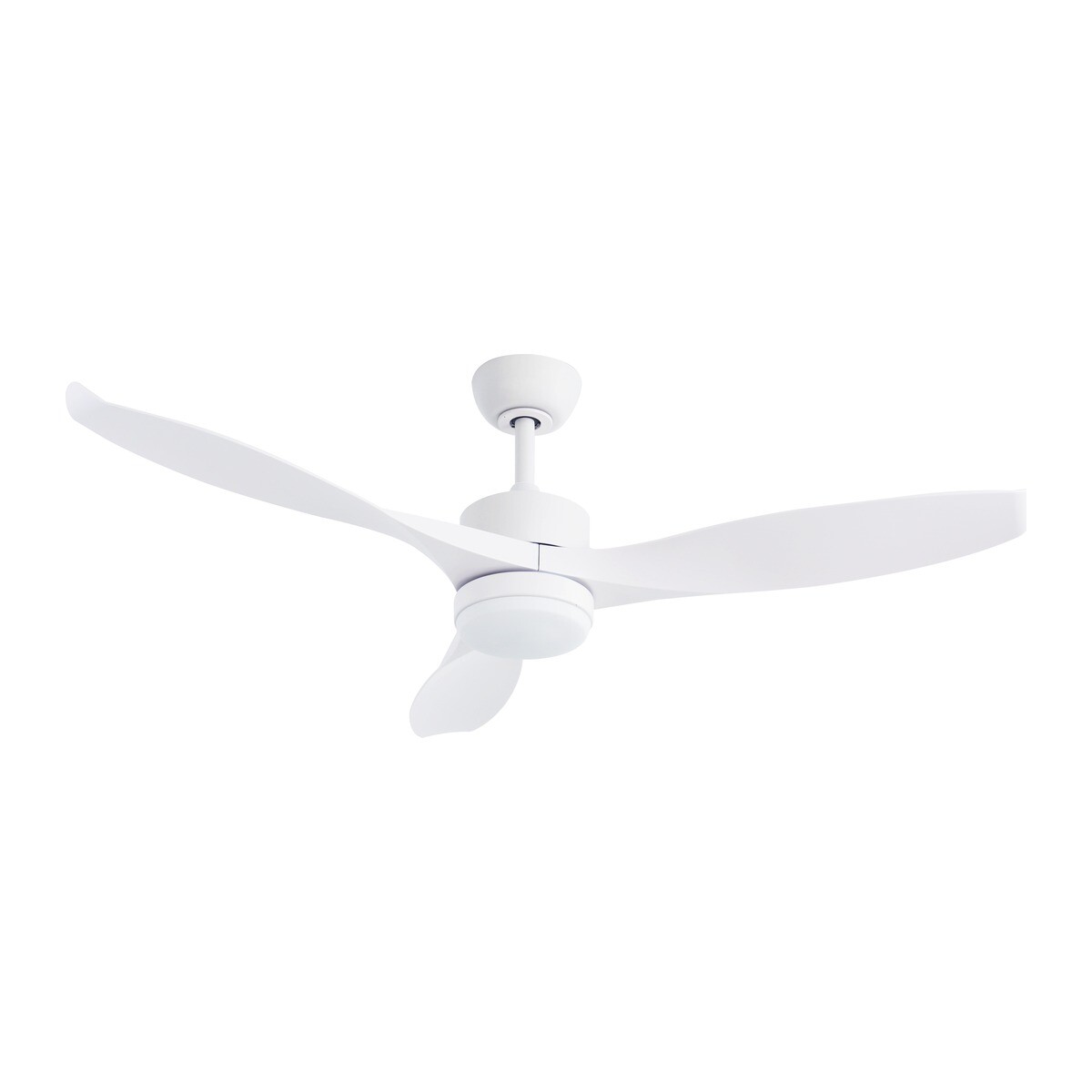 Ventilador de Techo Practic Life FS52011 con Luz LED y Control Remoto - Blanco 