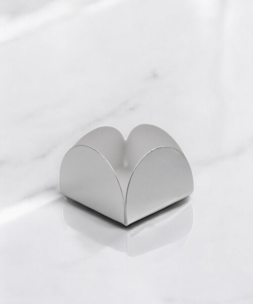 Pirotin laminado 3,4 x 3,4 cm. PLATA