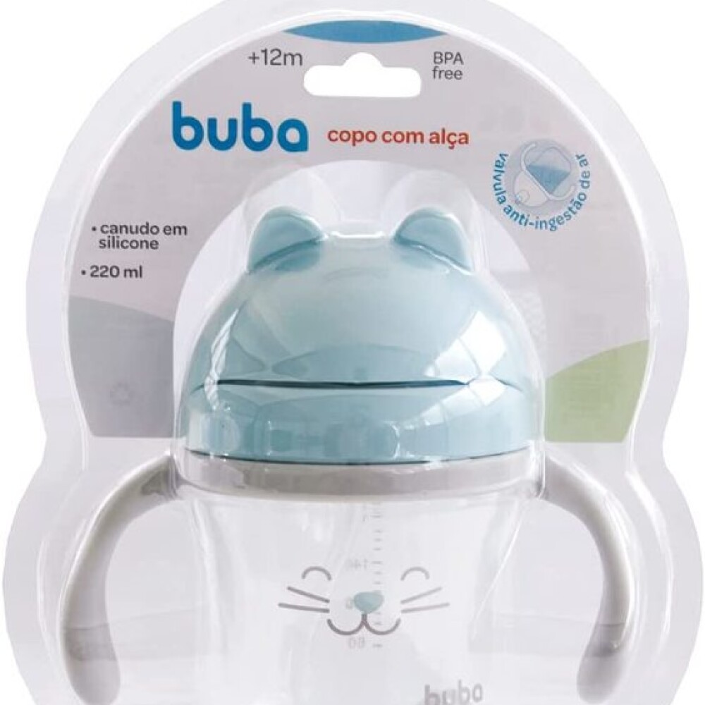 Vaso anticolico BUBA gatito celeste