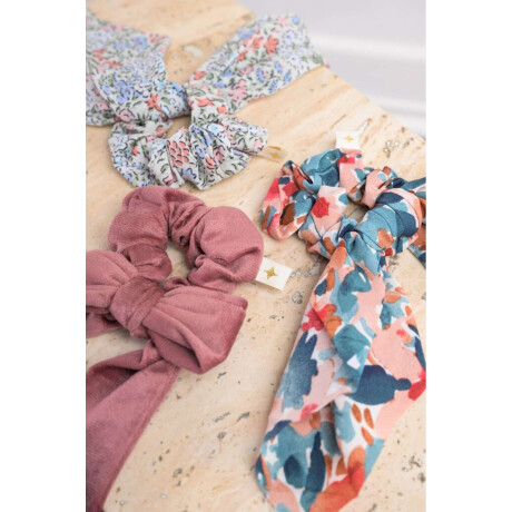 Scrunchie Moño Crudo