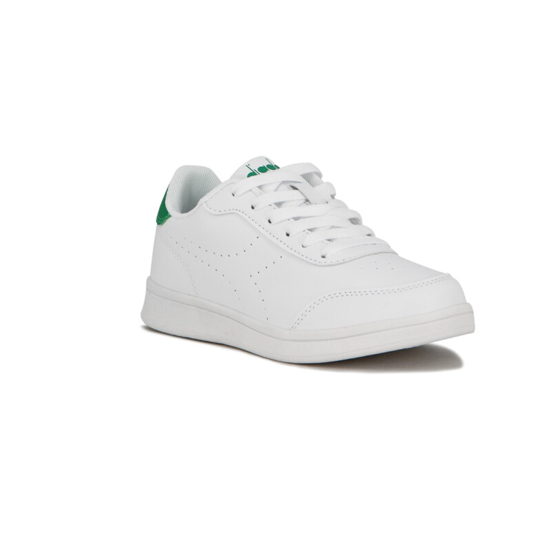 Diadora Champion Lifestyle Giovanno Kids - Blanco/verde Blanco-verde