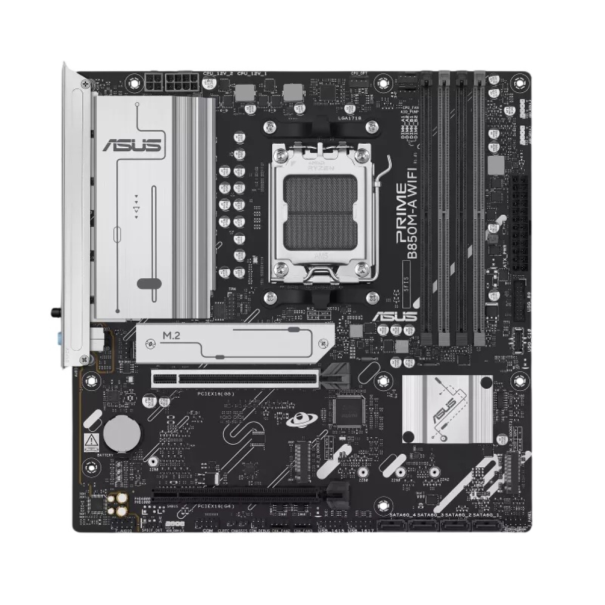 Mother Asus Prime B850M-A Wifi 6E AM5 