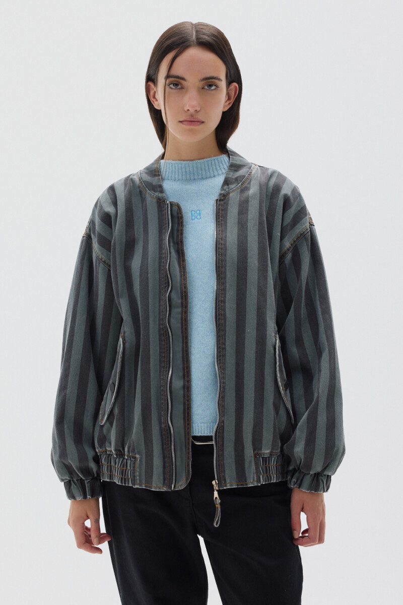 Campera Bomber ST Grey