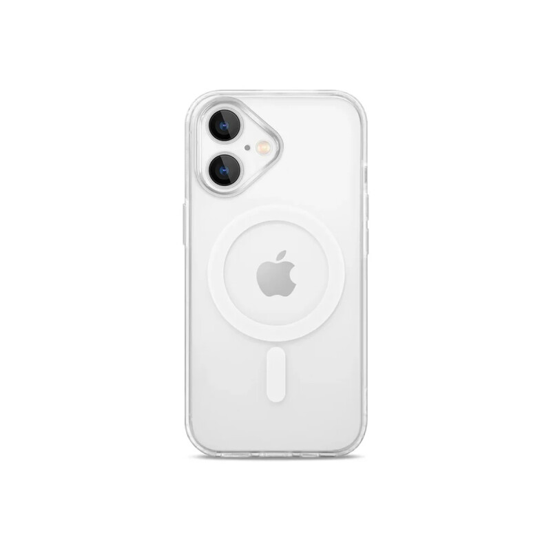 Protector rígido para iPhone 16 transparente con MagSafe Protector Rígido Para Iphone 16 Transparente Con Magsafe
