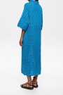 VESTIDO ASIMETRICO Azul