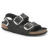 Sandalia Milano Big Buckle LEOI - Estrecho Negro