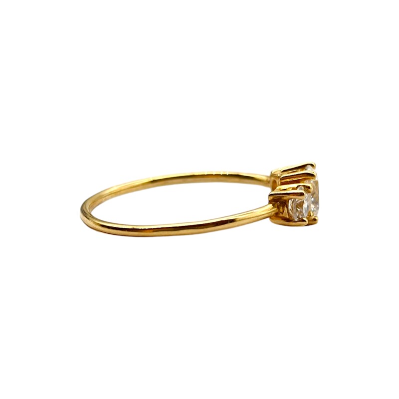 Anillo Trilogy-Oro bajo-Piedra circonia-AN8054 conpiedra