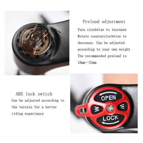 Horquilla Delantera Para Bicicleta MTB 27,5'' Bucklos 001