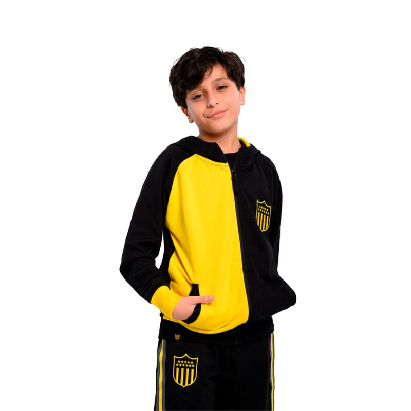 Campera Umbro de Peñarol de Niños - 40250236 Negro-amarillo