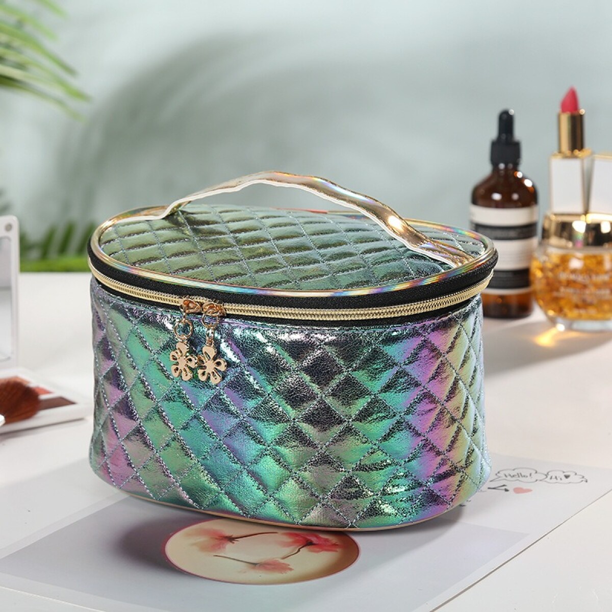 Necessaire Tornasolado - Verde 