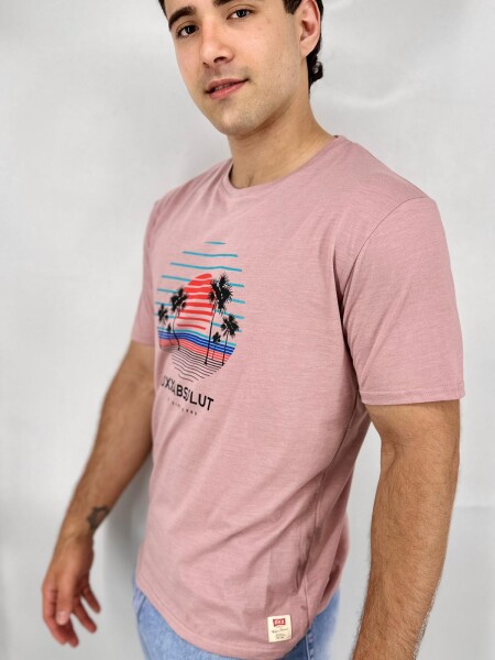 T-SHIRT OXX S007-24 ROSADO