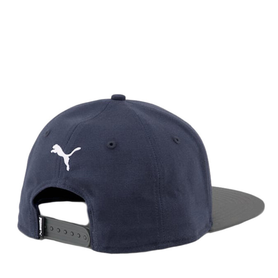 Gorro Puma Flatbrim Azul Marino - Gris