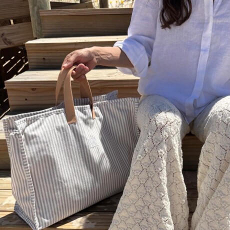 Bolso de Playa Chico Cerdeña Beige