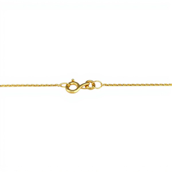 Cadena oro barbada fina-Oro bajo -Sin Piedra-CD8007 sinpiedra