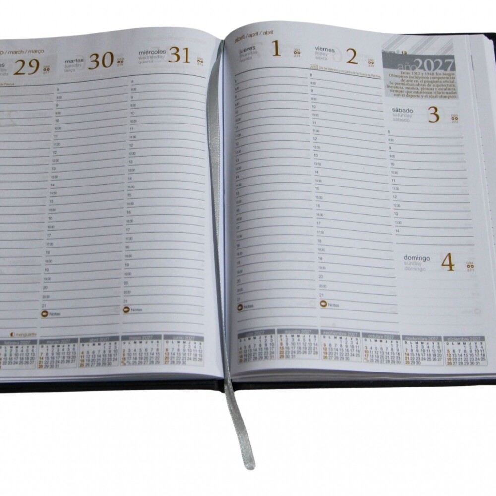 AGENDA REMEMBER SENIOR COVER 1471 SEMANA A LA VISTA TAPA ROJA
