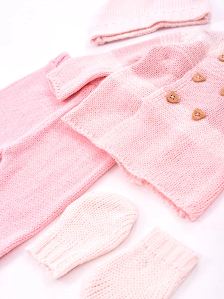 CONJUNTO RECIEN NACIDO ROSADO