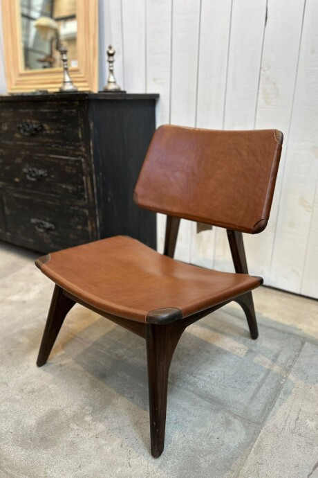 Butaca Cuero Chocolate Butaca Cuero Chocolate