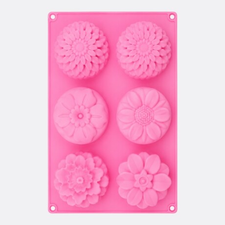 Molde Para Crear Velas Rosa Modelo 1